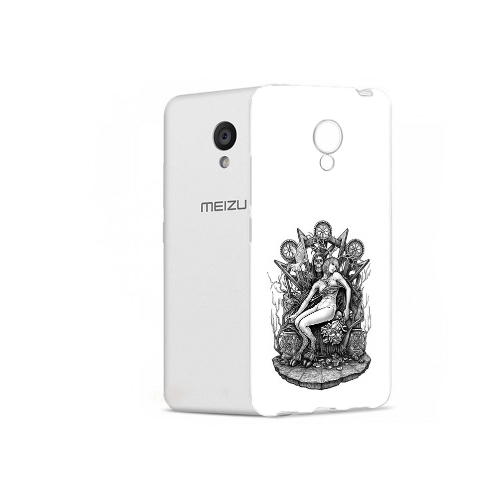 

Чехол MyPads Tocco для Meizu M5 девушка на троне (PT62224.82.309), Прозрачный, Tocco
