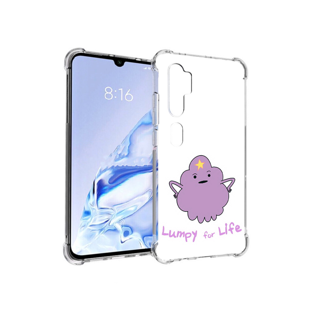 

Чехол MyPads Tocco для Xiaomi Mi Note 10 Pro Принцесса пупырчатого королевства, Прозрачный, Tocco