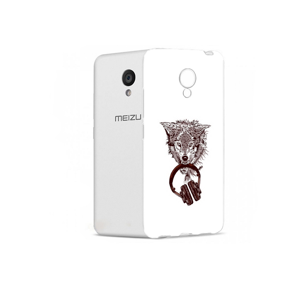 

Чехол MyPads Tocco для Meizu M5 дикий волк (PT62224.82.325), Прозрачный, Tocco
