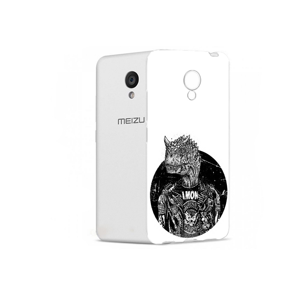 

Чехол MyPads Tocco для Meizu M5 динозавр в куртке (PT62224.82.328), Прозрачный, Tocco