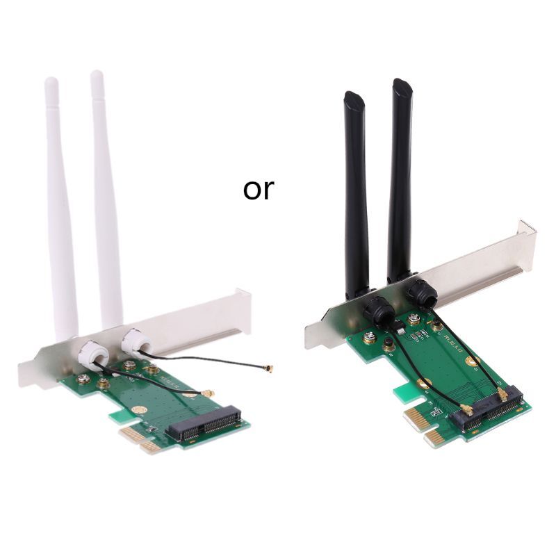 

Приемник Wi-Fi NoBrand для ноутбука; для компьютера Mini PCI-e, Зеленый;белый