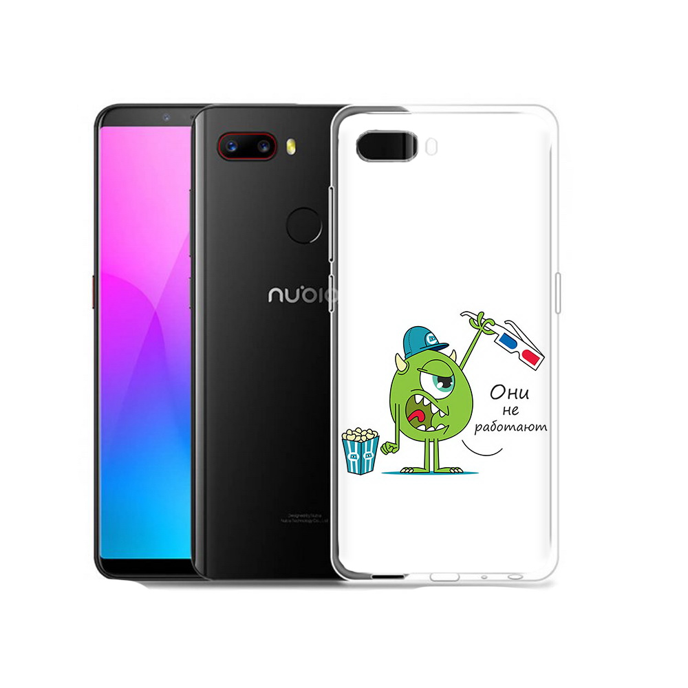 Чехол MyPads Tocco для ZTE Nubia Z18 Очки не работают (PT115657.463.129)
