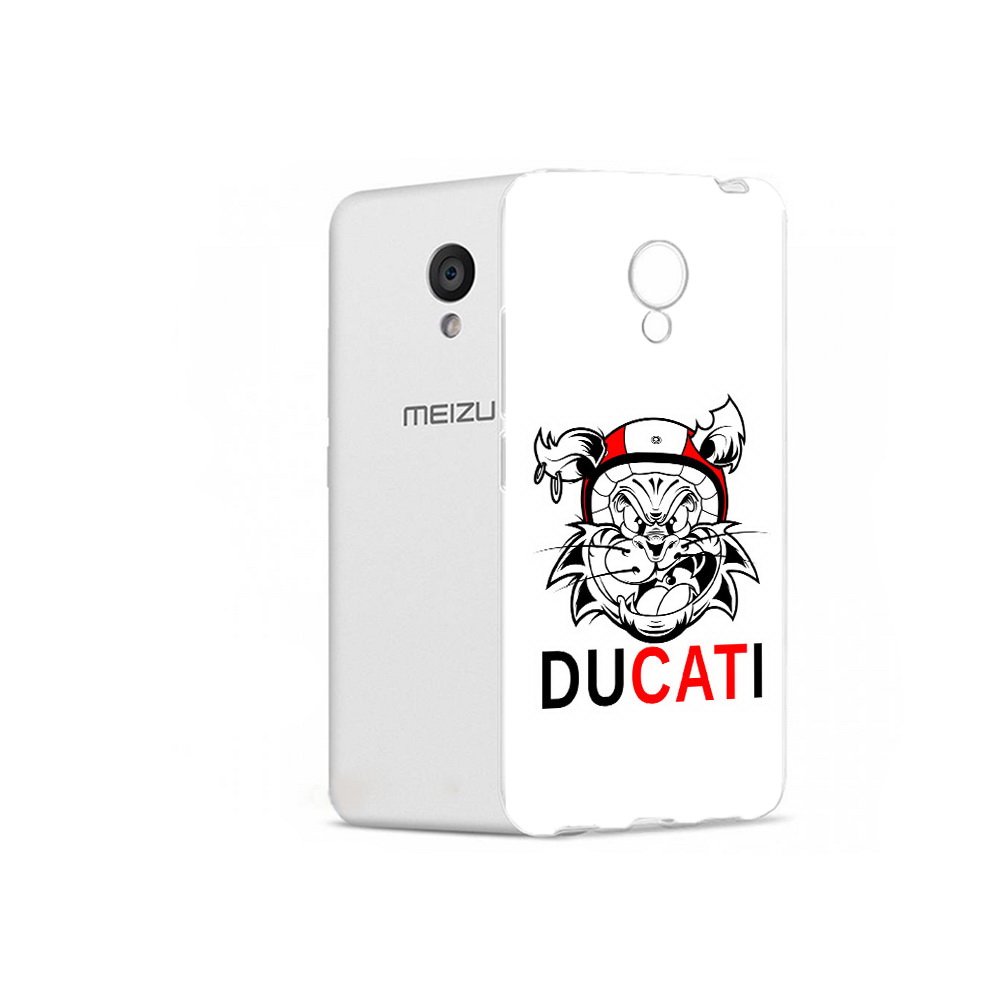 

Чехол MyPads Tocco для Meizu M5 дукати (PT62224.82.339), Прозрачный, Tocco
