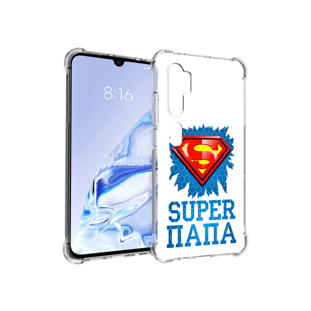 

Чехол MyPads Tocco для Xiaomi Mi Note 10 Pro Супер Папа (PT140314.290.165), Прозрачный, Tocco