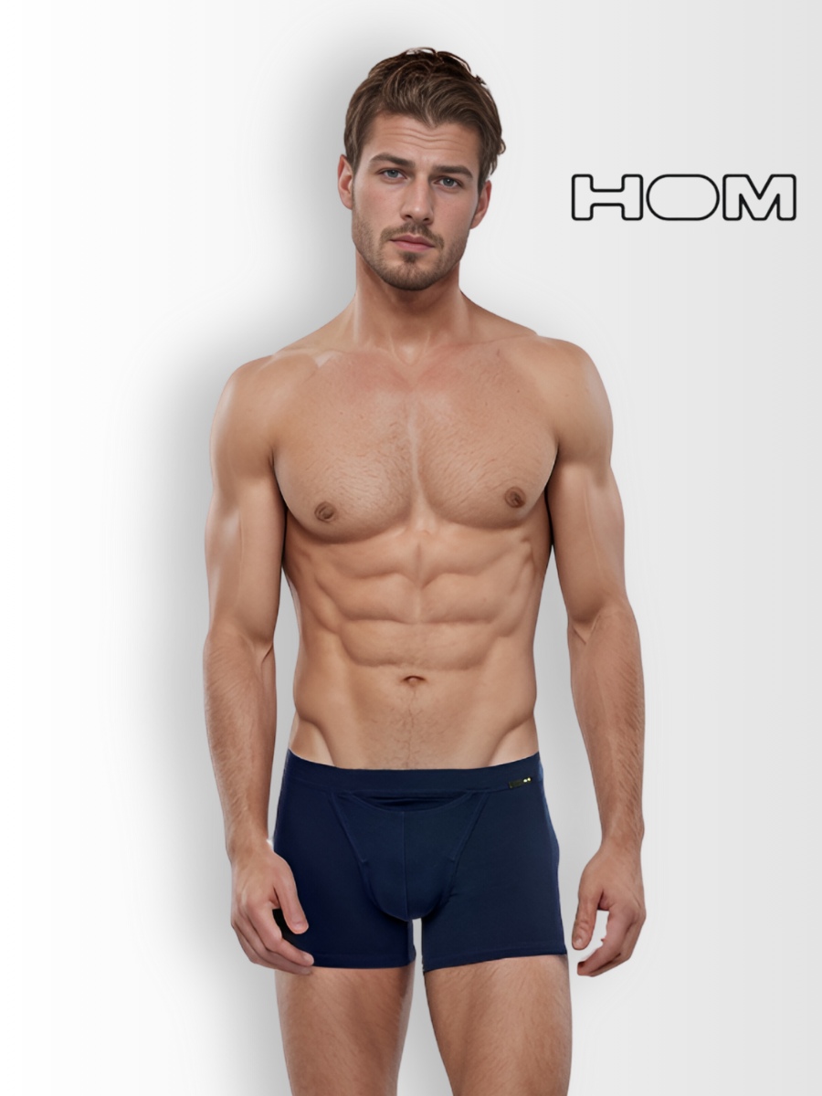 

Трусы мужские Hom 402465 синие M, Синий, 402465