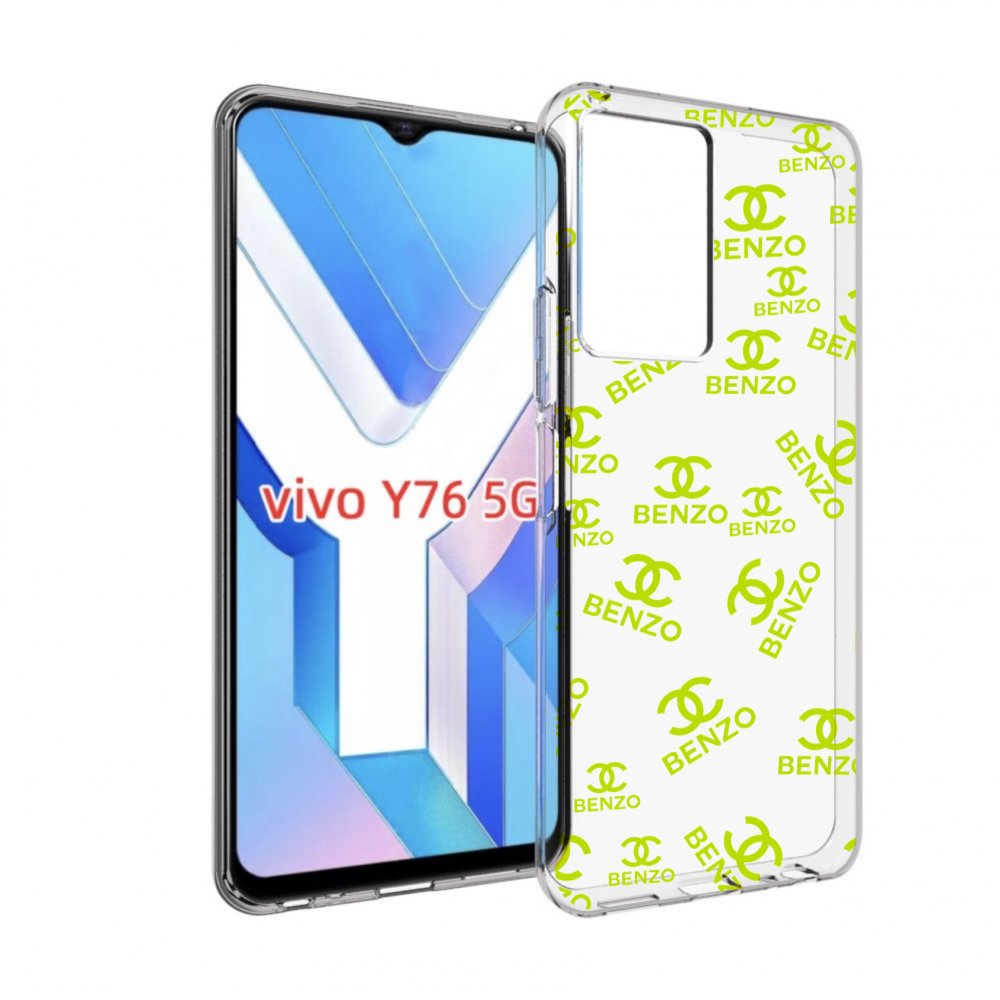 

Чехол MyPads Белый-Бензо для Vivo Y76 5G, Прозрачный, Tocco