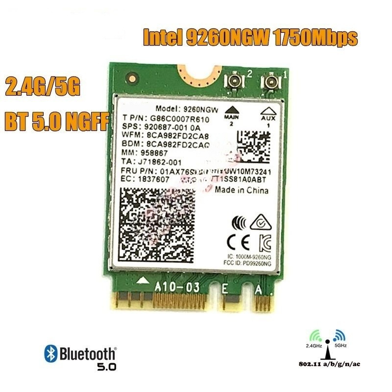 

Приемник Wi-Fi NoBrand Mini PCI-e 802.11ac, Зеленый;белый