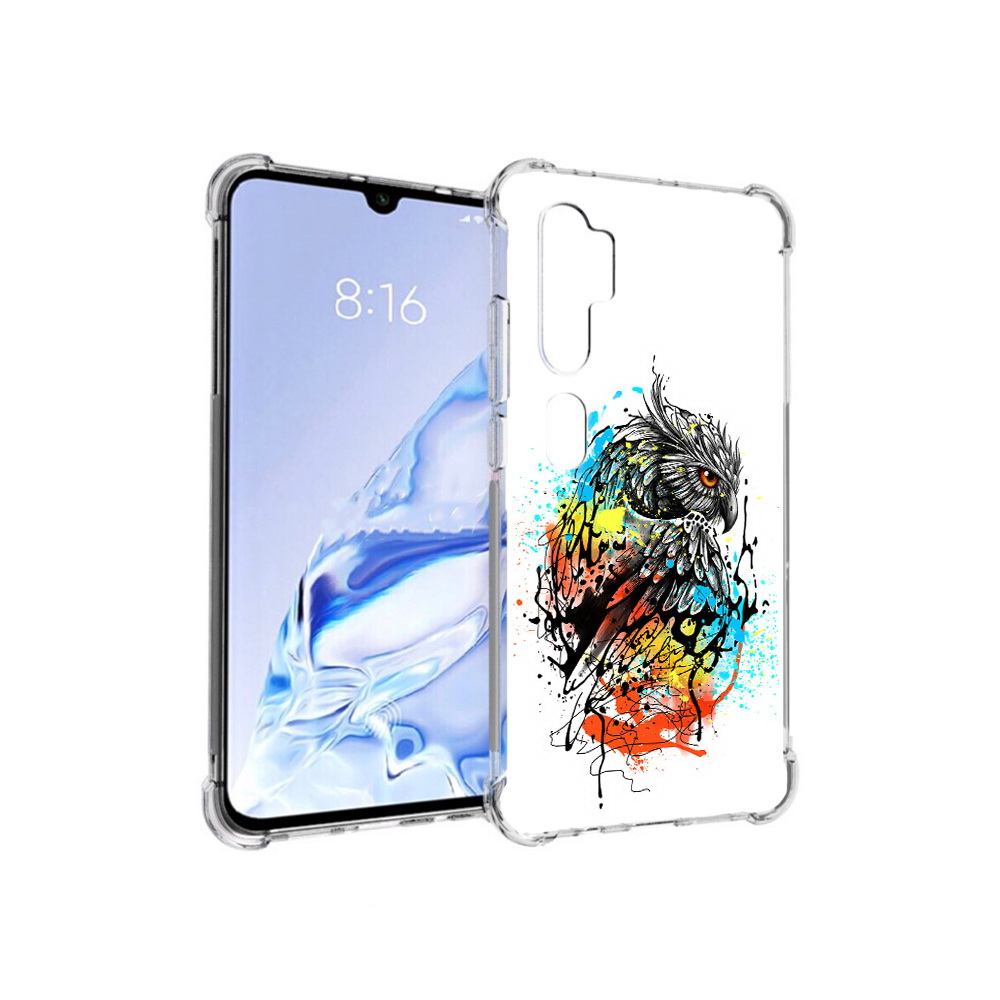 

Чехол MyPads Tocco для Xiaomi Mi Note 10 Pro Творческая сова (PT140314.290.170), Прозрачный, Tocco