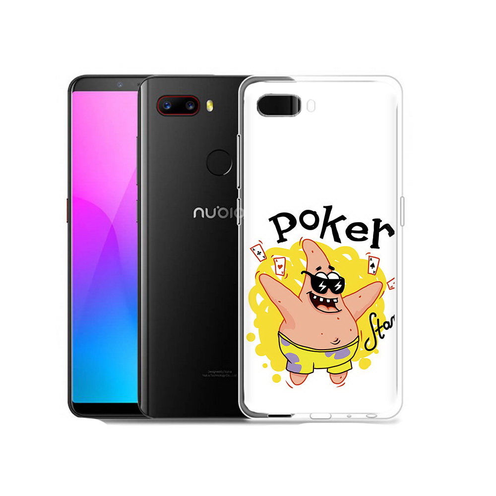 

Чехол MyPads Tocco для ZTE Nubia Z18 Патрик (PT115657.463.133), Прозрачный, Tocco