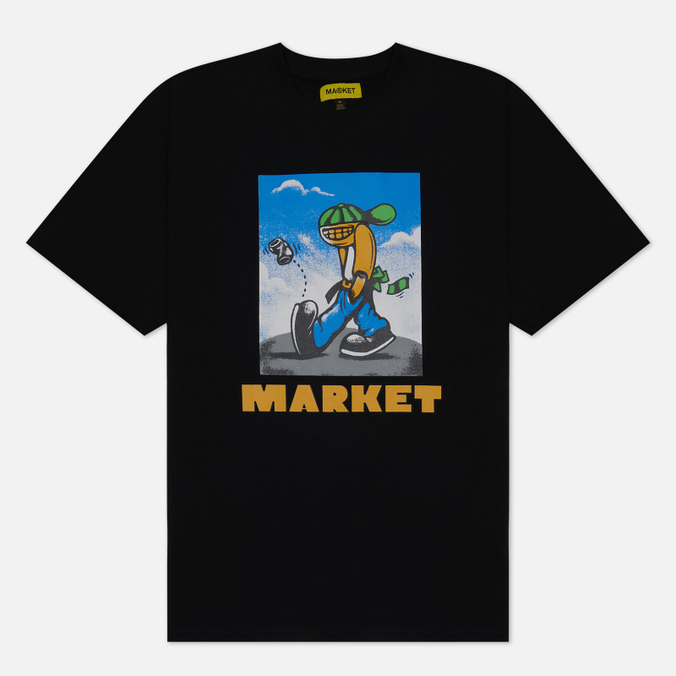 

Мужская футболка MARKET Rascal чёрный, Размер M, Черный, Rascal