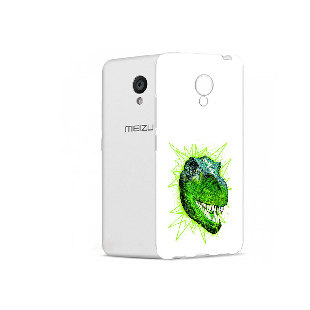 

Чехол MyPads Tocco для Meizu M5 зеленый динозавр (PT62224.82.358), Прозрачный, Tocco