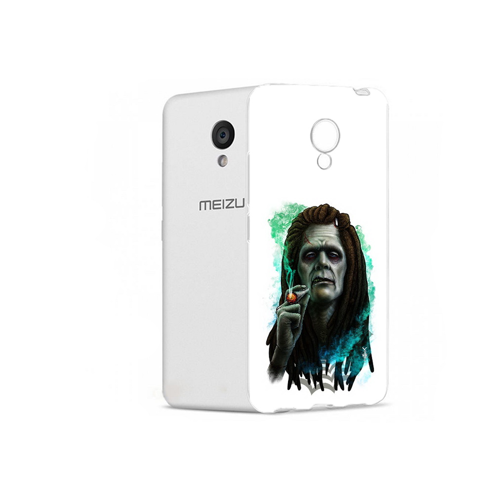 

Чехол MyPads Tocco для Meizu M5 зеленый мужчина с сигаретой (PT62224.82.360), Прозрачный, Tocco