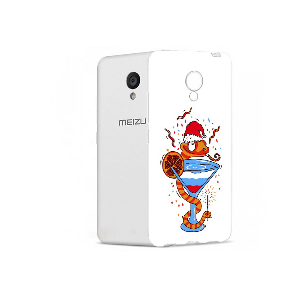 

Чехол MyPads Tocco для Meizu M5 змейка (PT62224.82.364), Прозрачный, Tocco