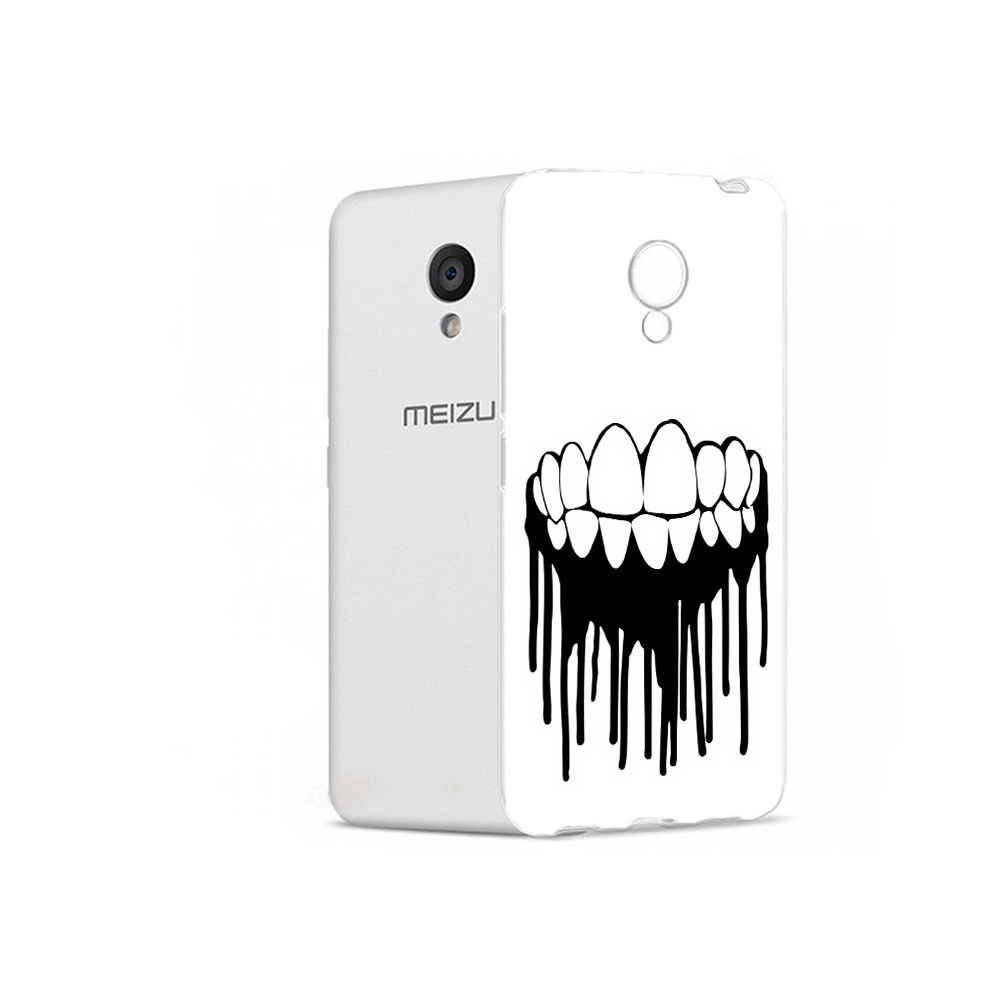 

Чехол MyPads Tocco для Meizu M5 зубы (PT62224.82.372), Прозрачный, Tocco