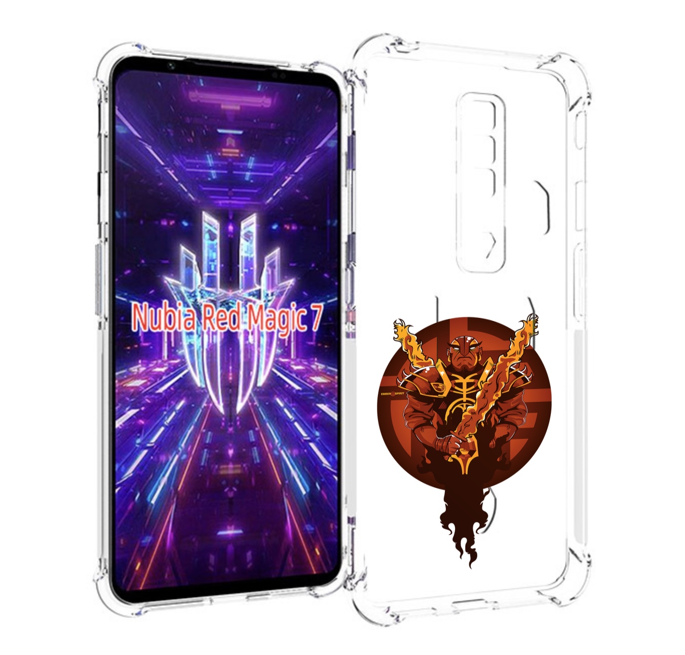 Чехол MyPads ember spirit для ZTE Nubia Red Magic 7