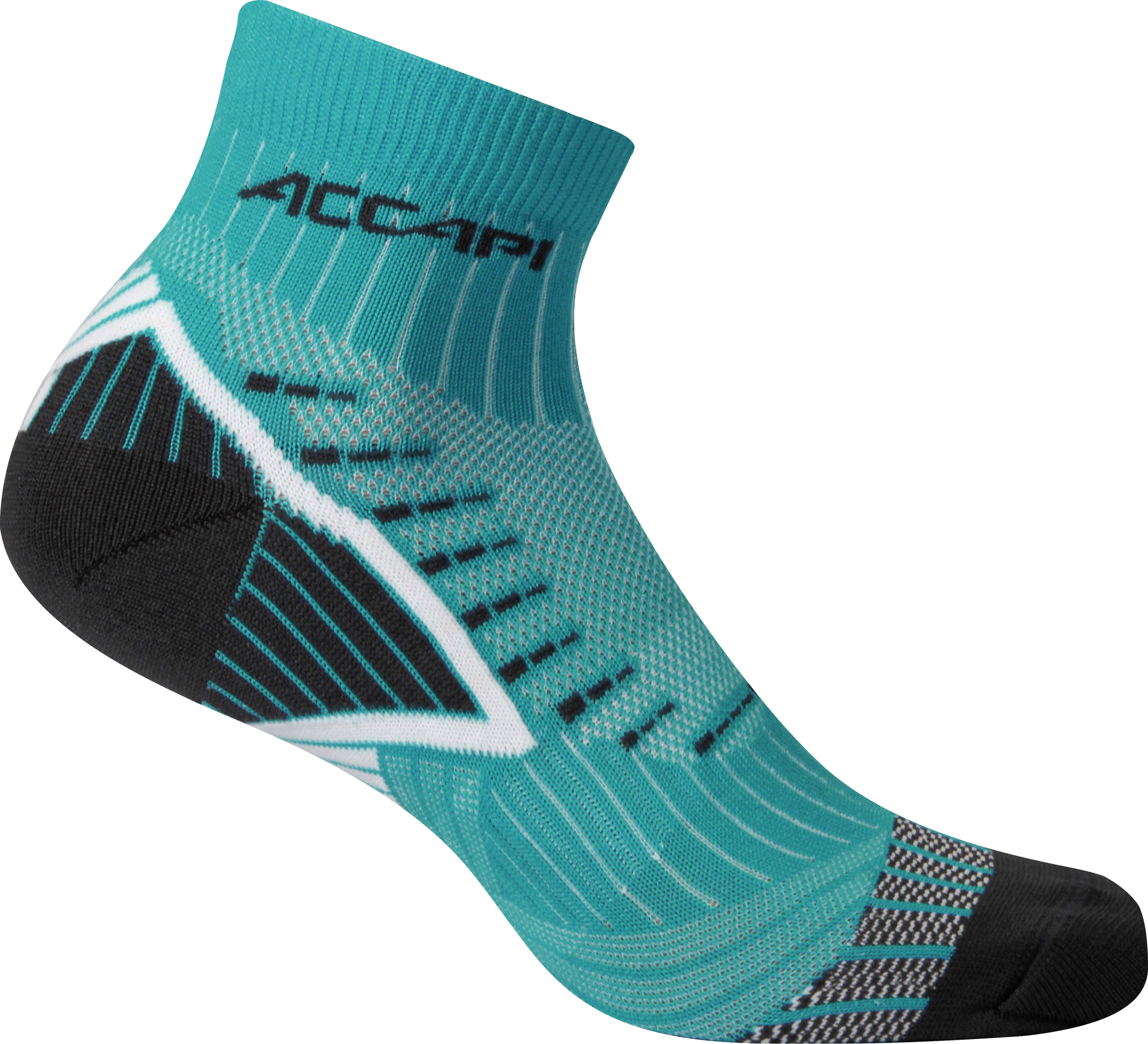 

Носки унисекс Accapi Running Touch зеленый/черный 39, Running Touch