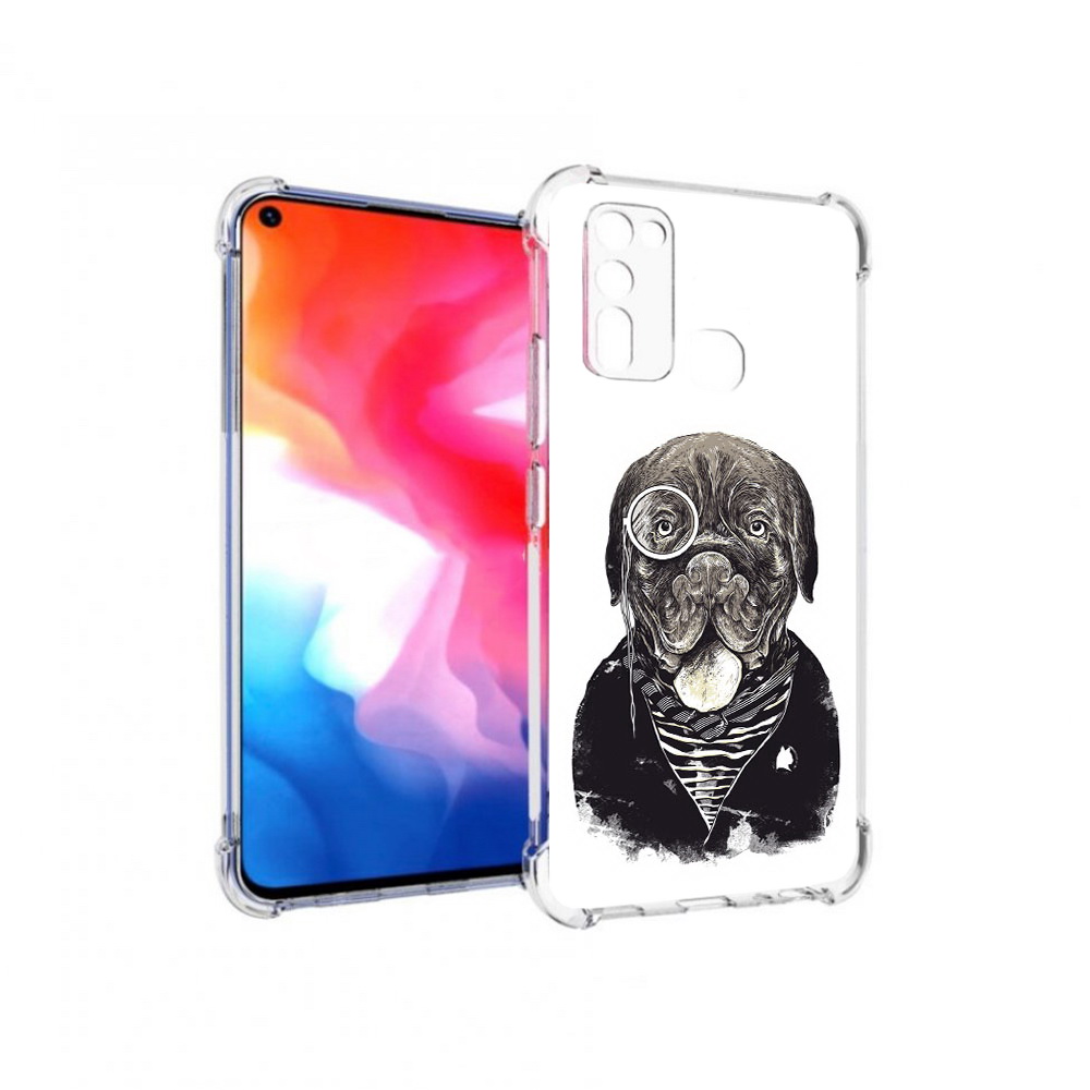

Чехол MyPads Tocco для Vivo Y50 солидный песик (PT226982.418.615), Прозрачный, Tocco