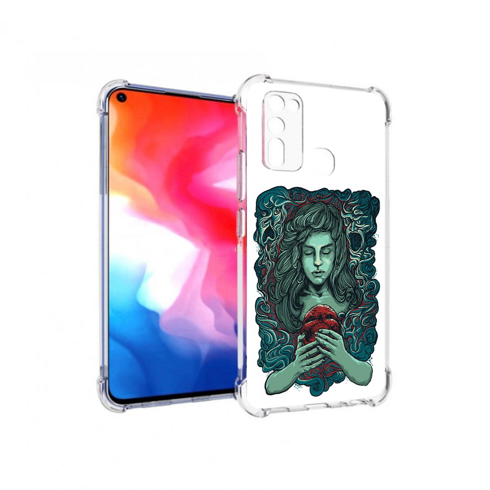 

Чехол MyPads Tocco для Vivo Y50 спящая девушка (PT226982.418.619), Прозрачный, Tocco