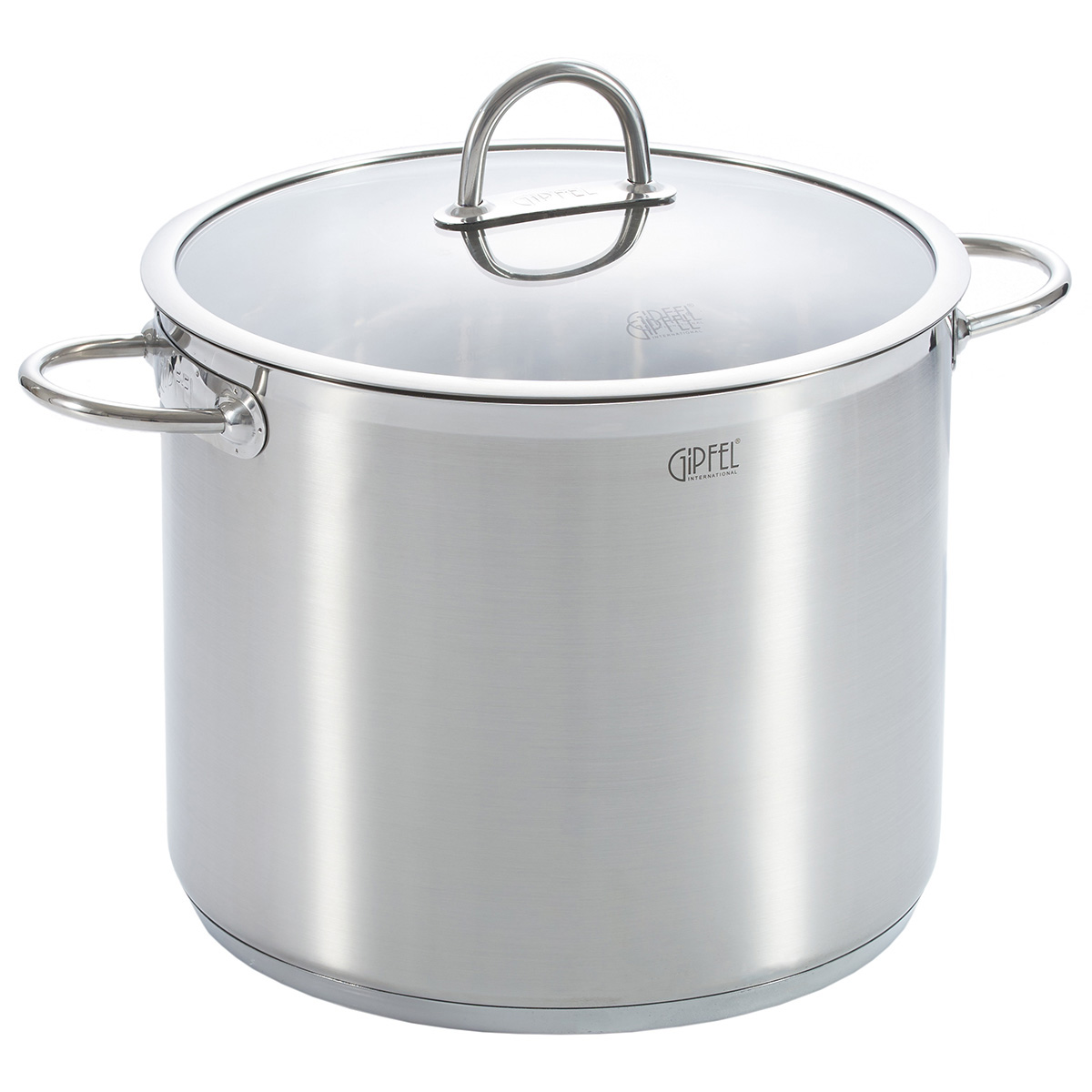 

Кастрюля из нержавеющей стали Gipfel Signo 51721 32 см 19,8 л, Серебристый, Signo кастрюля из нержавеющей стали