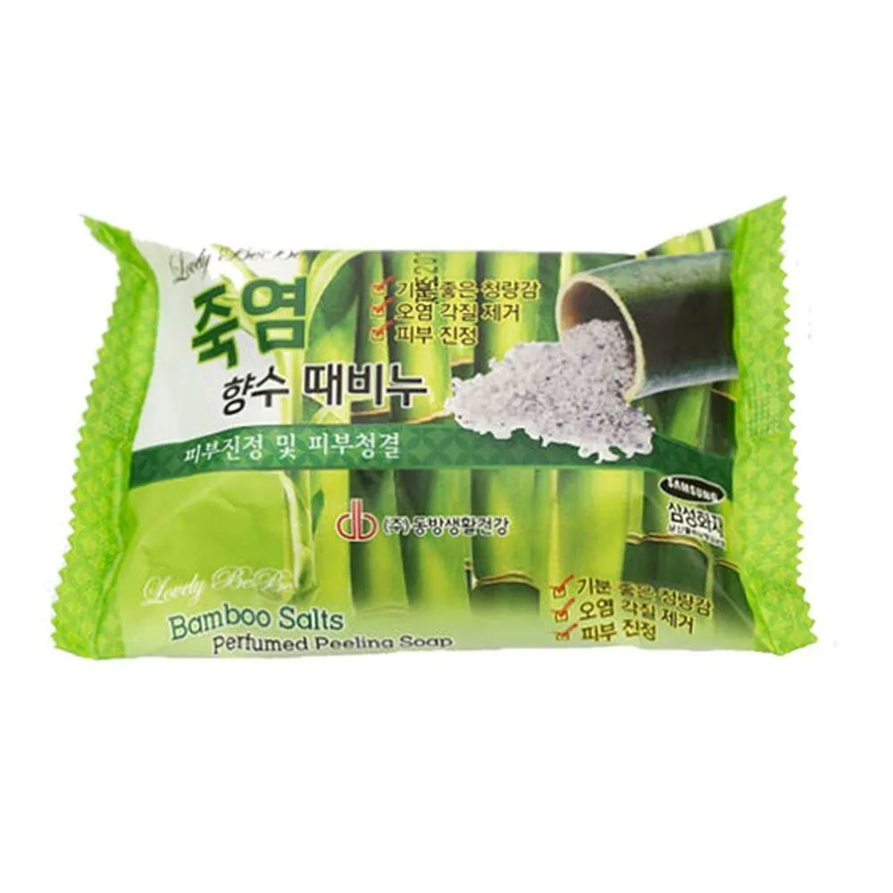 Мыло косметическое Juno Peeling Soap Bamboo с солью бамбука 150 г rice day мыло гранат 100