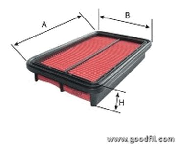 

Фильтр воздушный GOODWILL AG 535