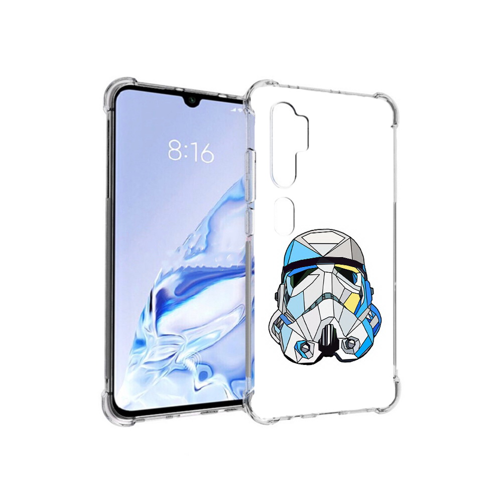 

Чехол MyPads Tocco для Xiaomi Mi Note 10 Pro star wars дарт вейдер (PT140314.290.22), Прозрачный, Tocco