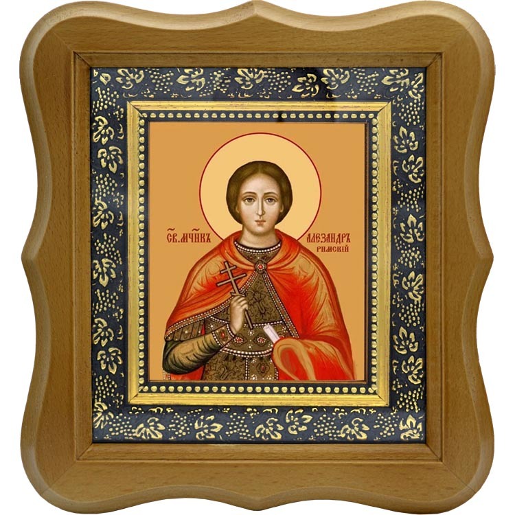 

Александр Римский мученик. Икона на холсте.