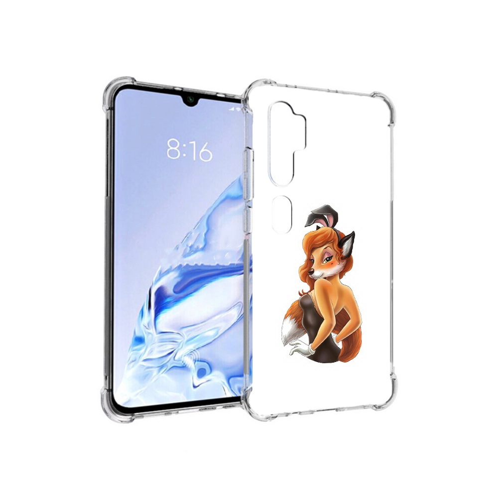 

Чехол MyPads Tocco для Xiaomi Mi Note 10 Pro баронесса (PT140314.290.227), Прозрачный, Tocco