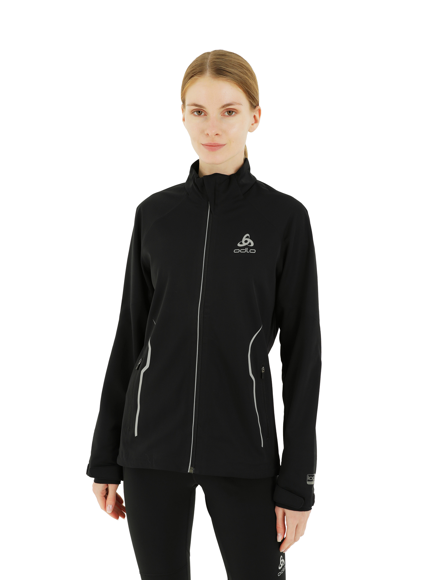 

Спортивная куртка женская Odlo Jacket Gravity W черная L, Jacket Gravity W