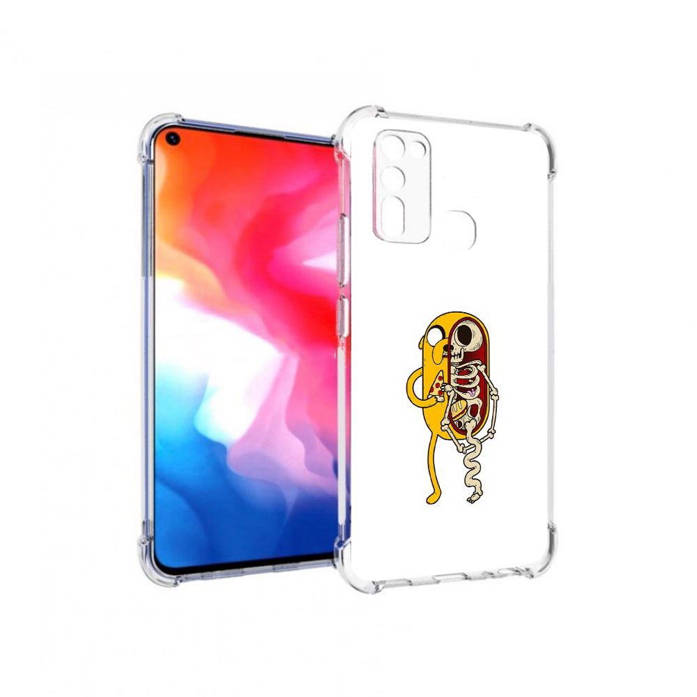 

Чехол MyPads Tocco для Vivo Y50 Джейк скелет (PT226982.418.64), Прозрачный, Tocco