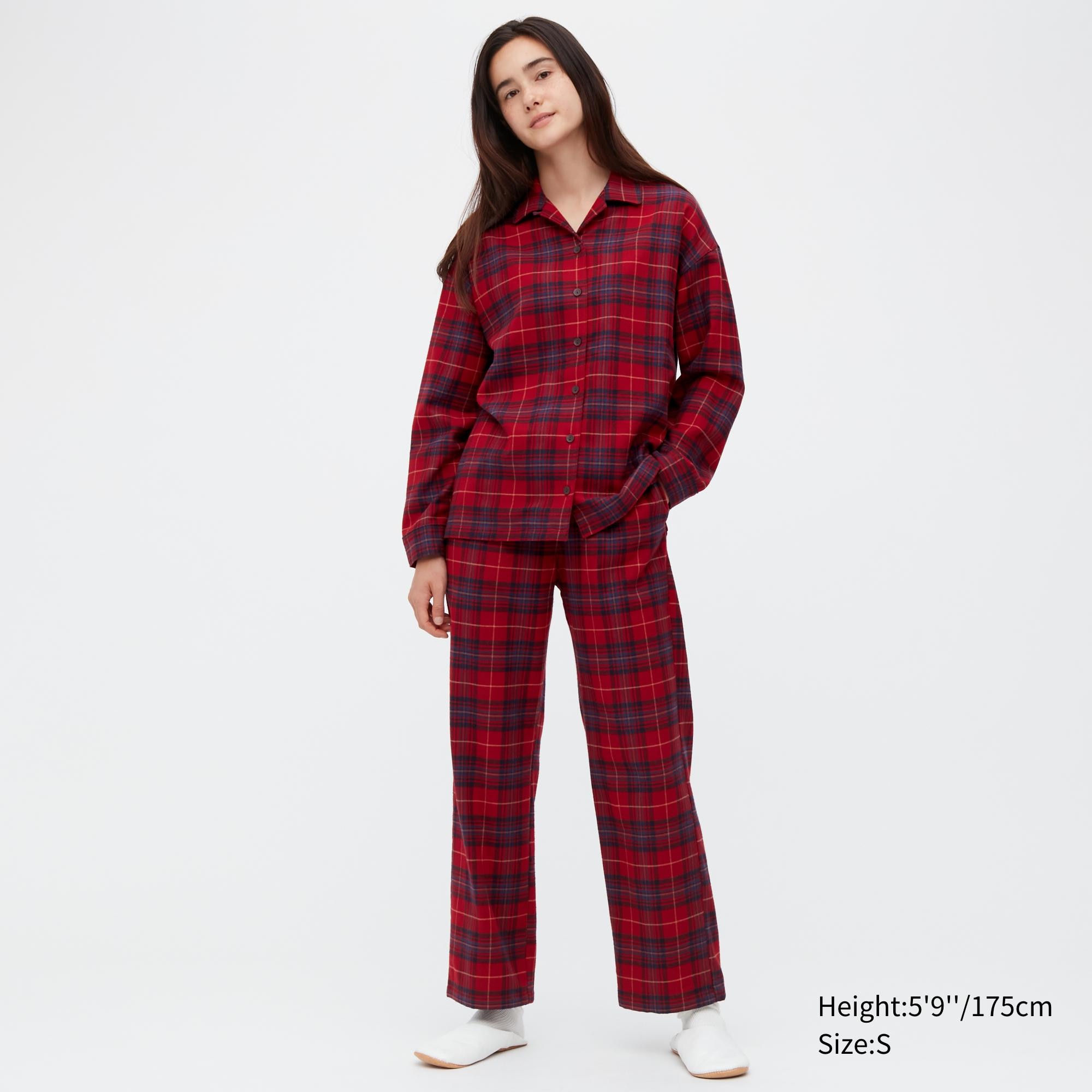 

Пижама женская UNIQLO 449739COL17 красная L (доставка из-за рубежа), 449739COL17