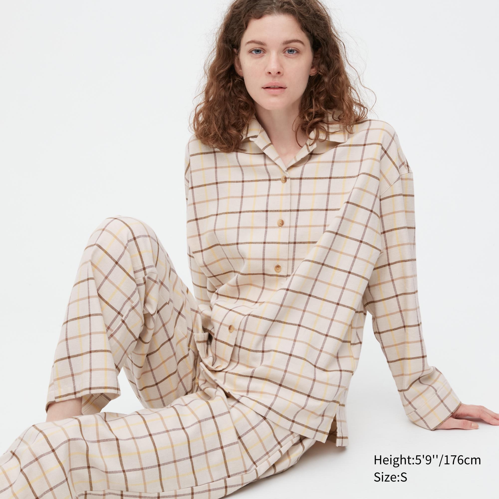 

Пижама женская UNIQLO 453618COL30 бежевая XS (доставка из-за рубежа), 453618COL30