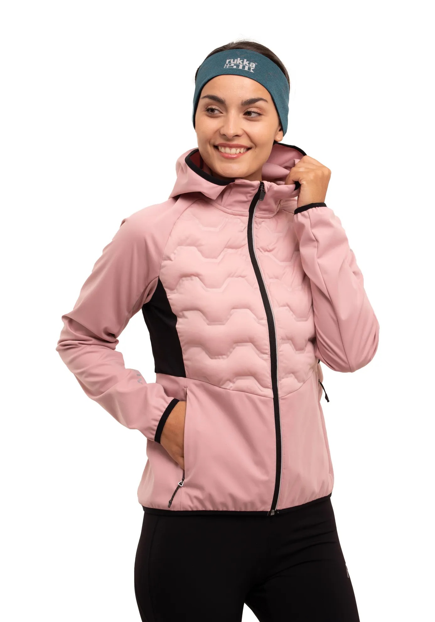 

Спортивная куртка женская Rukka Martu W розовая 42, Martu W