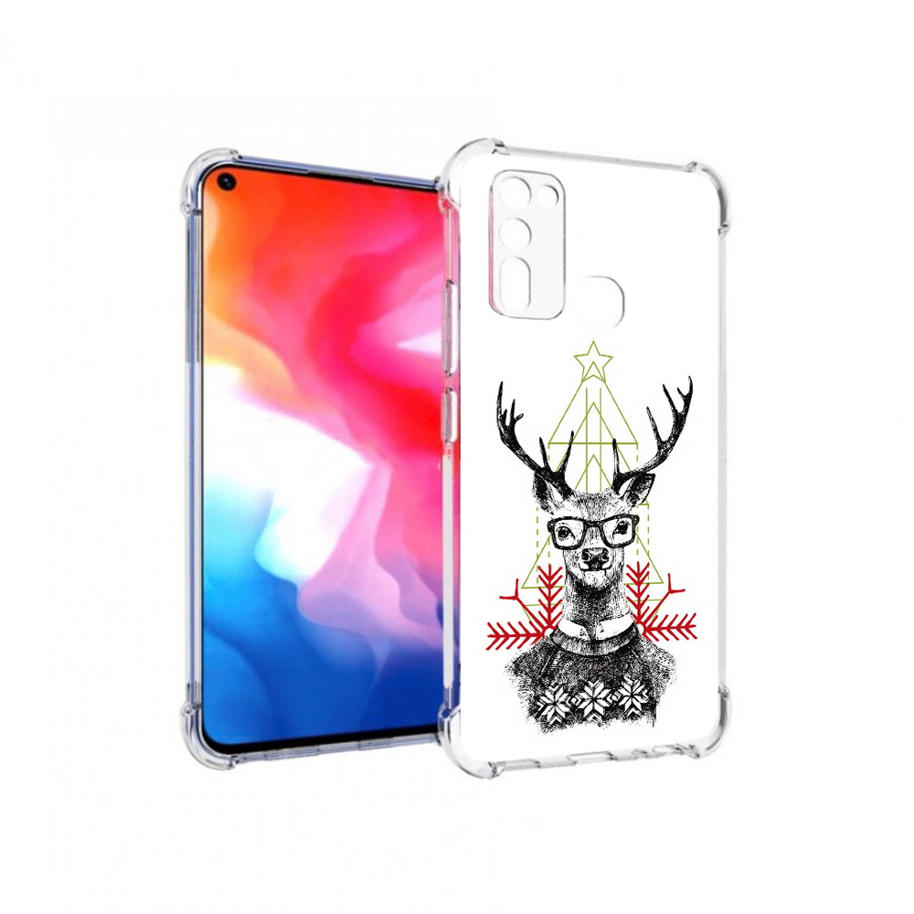 

Чехол MyPads Tocco для Vivo Y50 умный олень (PT226982.418.652), Прозрачный, Tocco