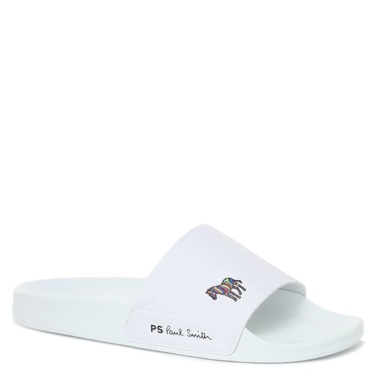 

Шлепанцы мужские Paul Smith NYRO белые 9 UK, Белый, NYRO