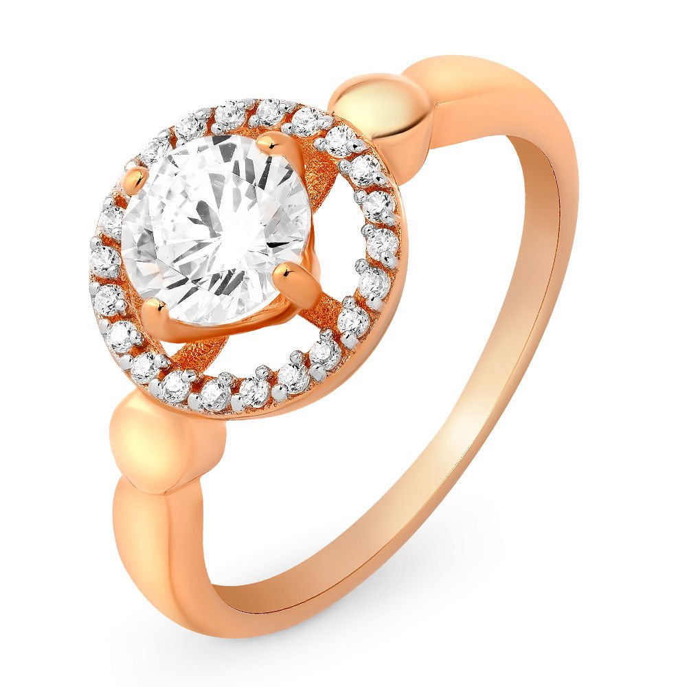 

Кольцо из золота р.  585Gold 301009716, фианит, 301009716