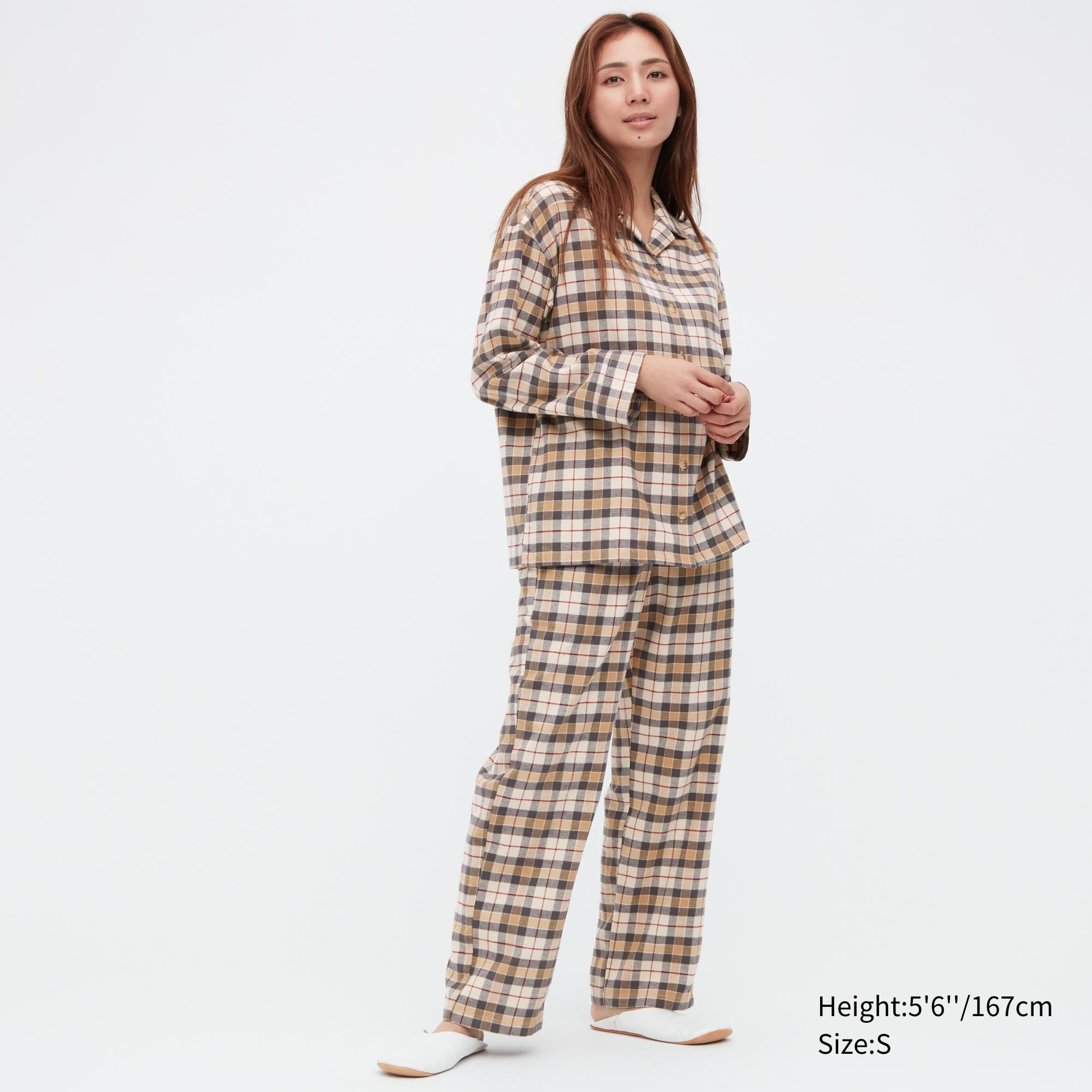 

Пижама женская UNIQLO 453619COL32 бежевая S (доставка из-за рубежа), 453619COL32