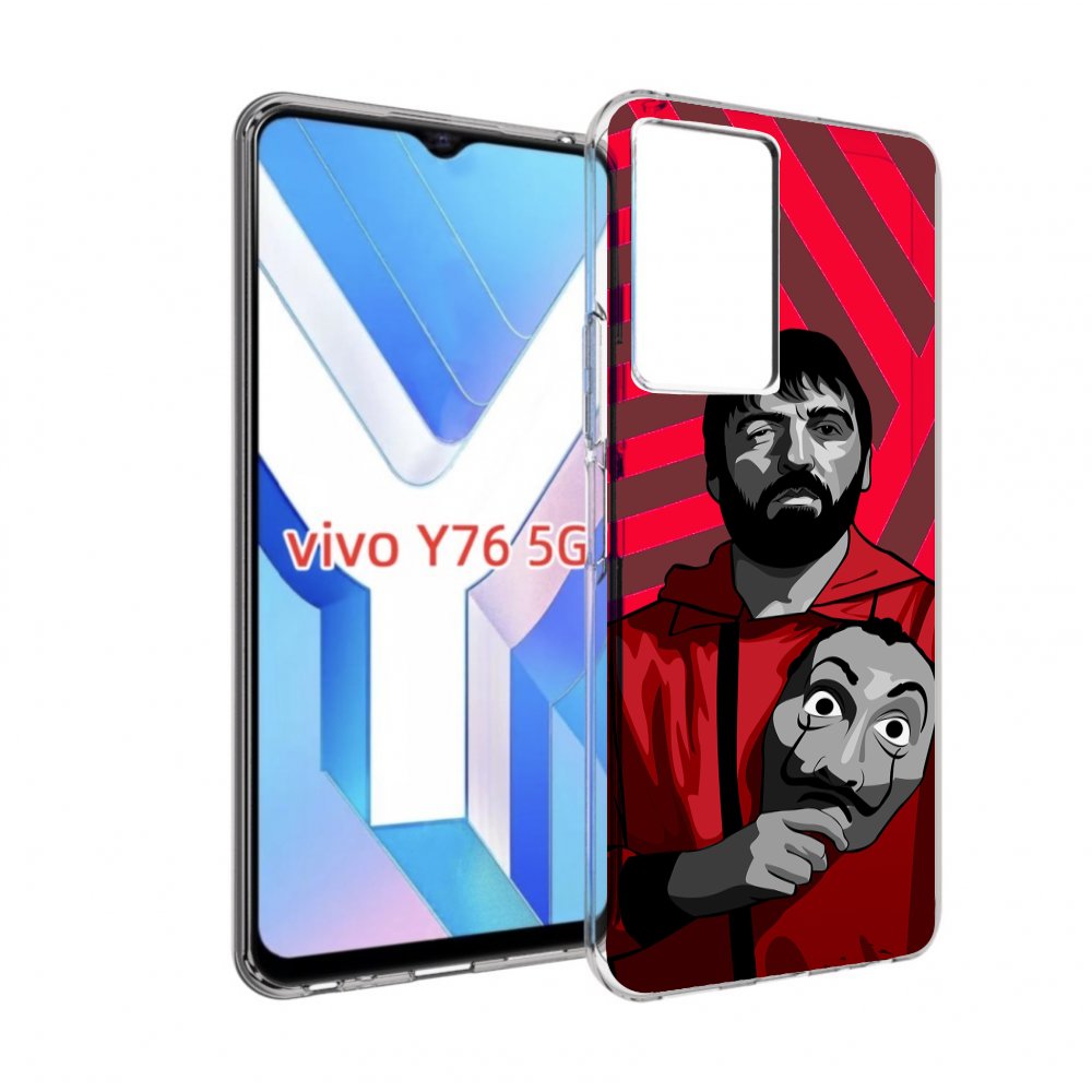 

Чехол MyPads Богата-Бумажный-дом для Vivo Y76 5G, Прозрачный, Tocco