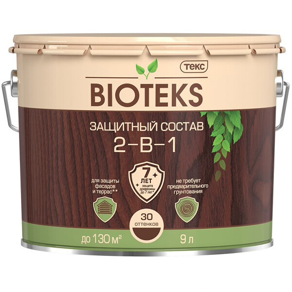 Антисептик Текс Bioteks 144592 палисандр 9 л