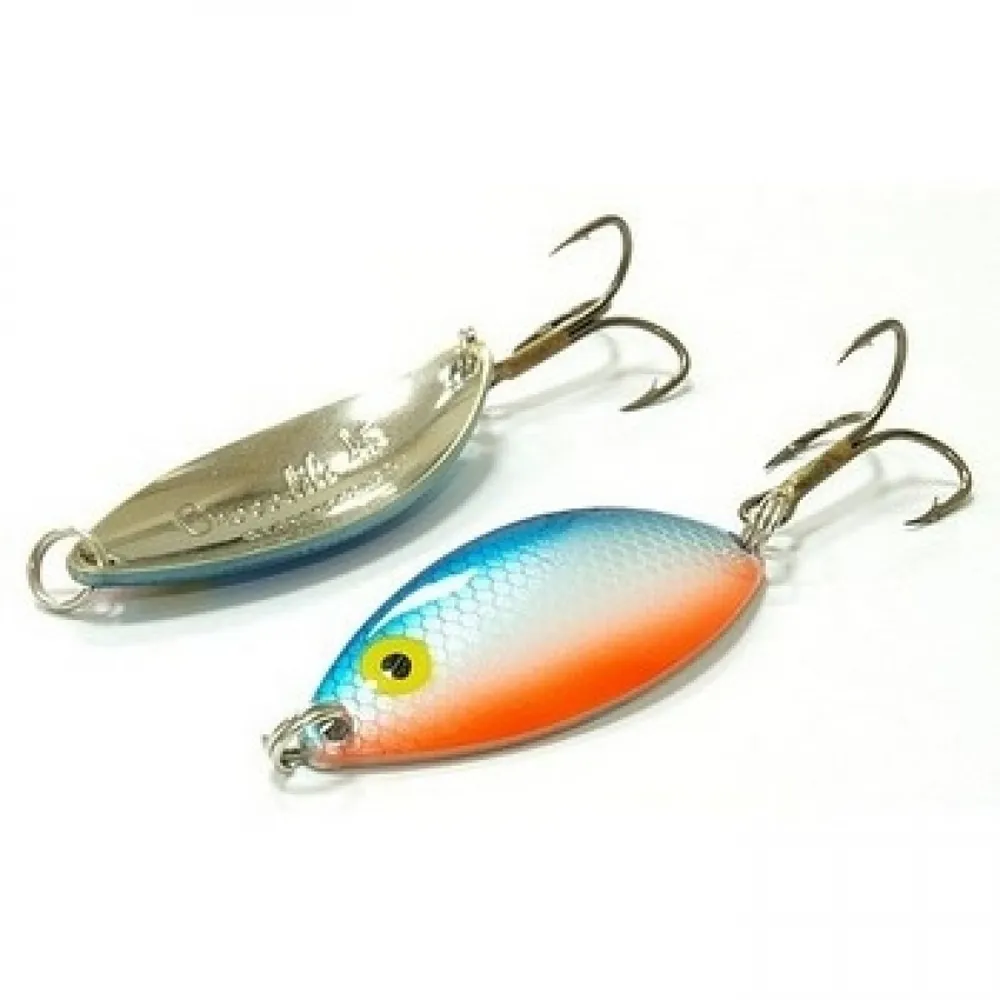 Блесна колеблющаяся Mister Cro КРОКОДИЛ, 70/28 SBr