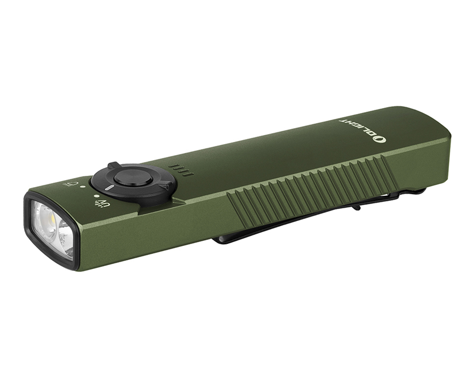 Фонарь ультрафиолетовый Olight Arkfeld UV OD Green, Cool white, 85 метров, 1000 люмен