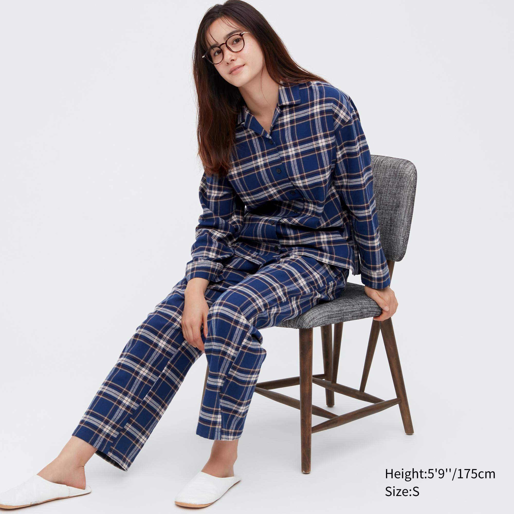 

Пижама женская UNIQLO 453624COL68 синяя S (доставка из-за рубежа), 453624COL68
