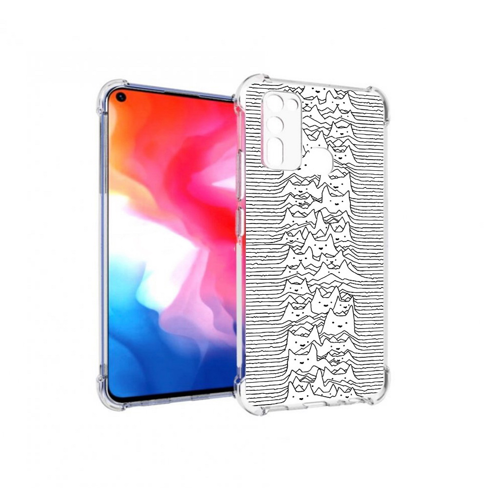 

Чехол MyPads Tocco для Vivo Y50 черно белые коты 3D (PT226982.418.682), Прозрачный, Tocco