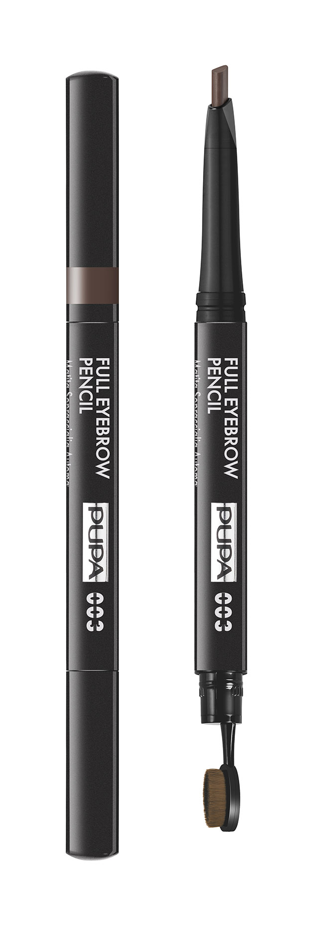 Карандаш для бровей Pupa Full Eyebrow Pencil т 003 коричневый водостойкий карандаш для губ pupa it’s delicious vamp lip pencil 14 cherry