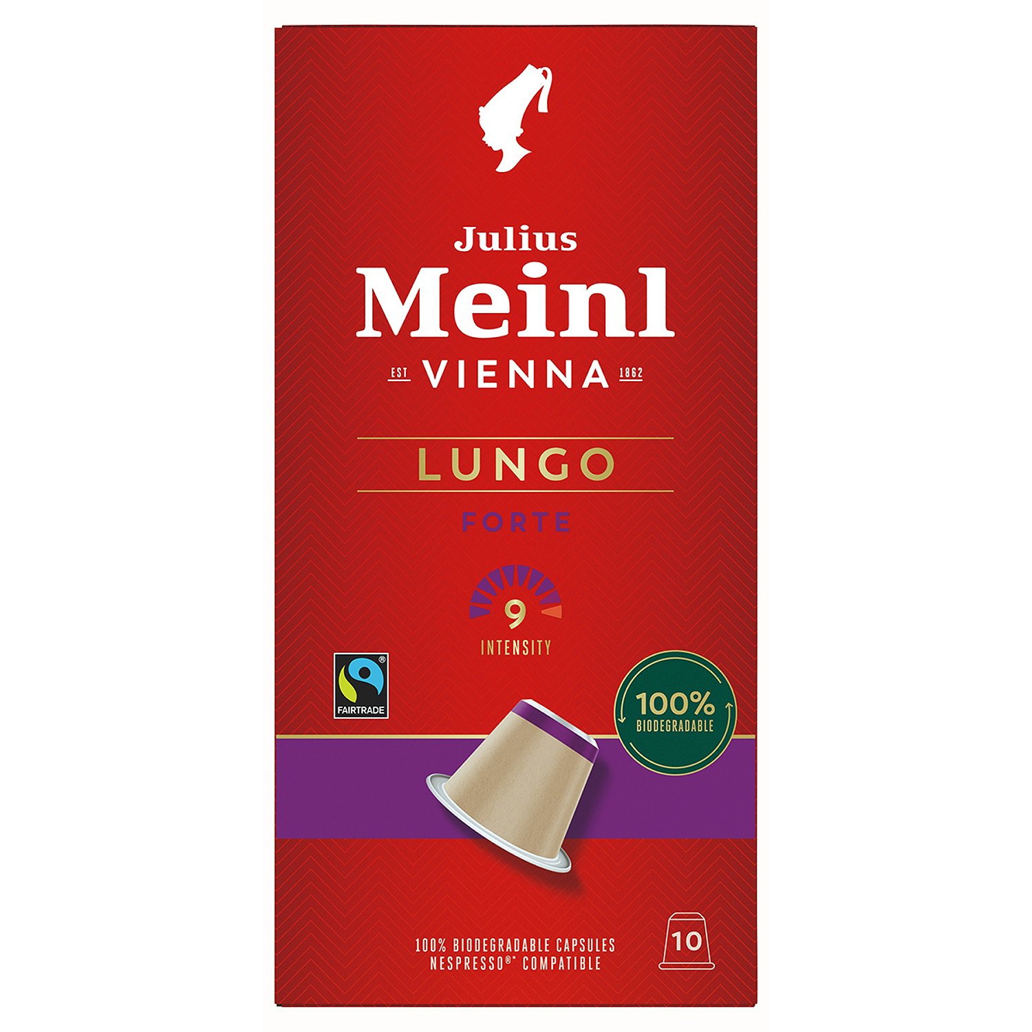 фото Кофе julius meinl inspresso lungo arabica 6 в капсулах 5,6 г х 10 шт