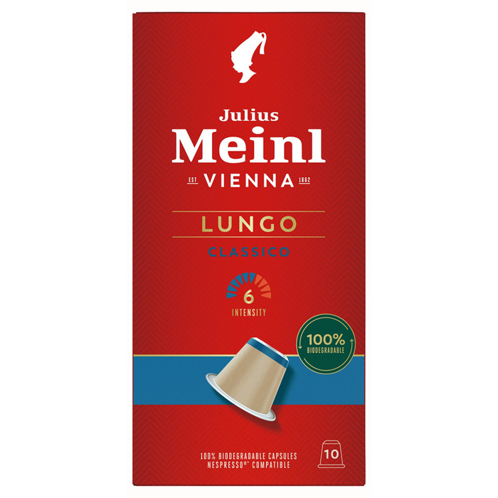Кофе в капсулах Julius Meinl | Лунго Классико, Био, 10 шт.