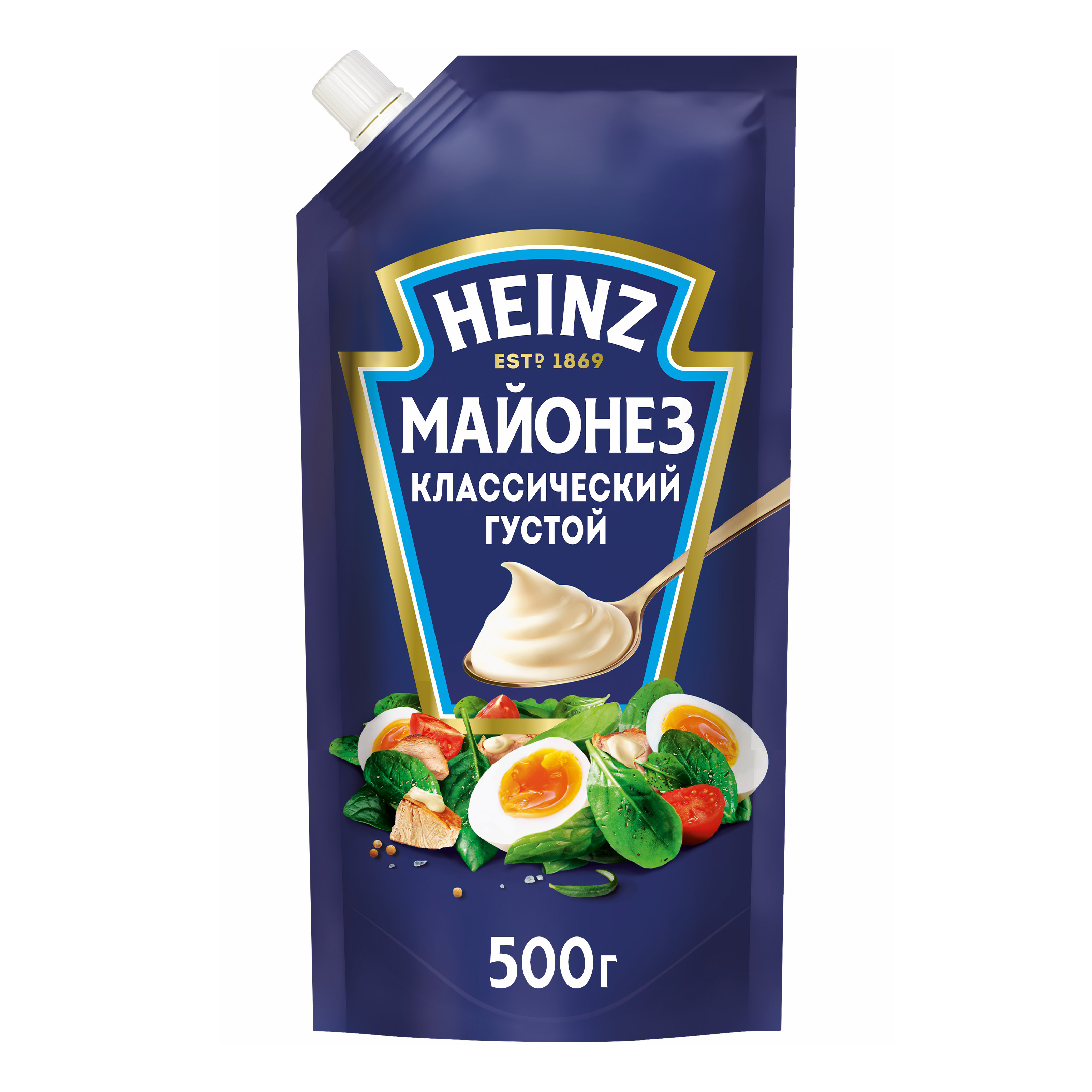 Майонез Heinz Классический 67 500 г 160₽