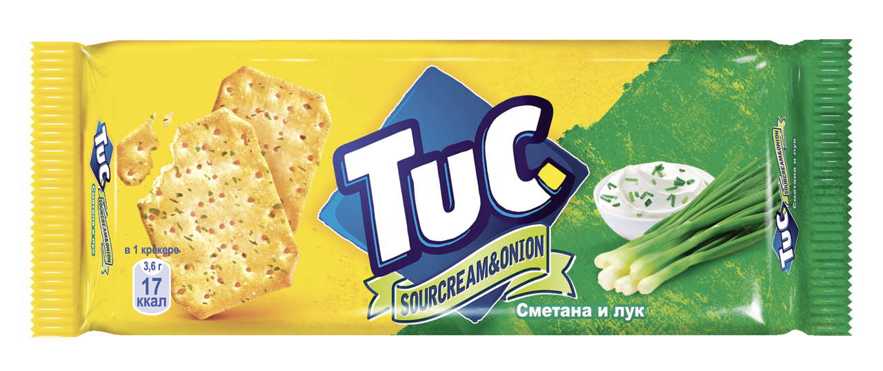 Крекер Tuc cо вкусом сметаны и лука 100 г 2182₽