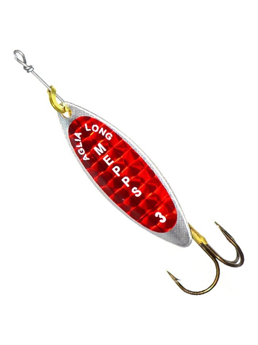 

Блесна вращающаяся Mepps AGLIA LONG REDBO, 3, SILVER, Серебристый, Aglia Long Redbo