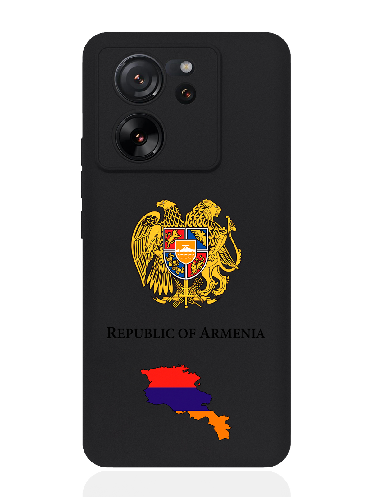 

Чехол SignumCase для Xiaomi 13T Герб Армении, Разноцветный, Xiaomi